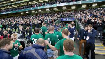 Irish Rugby TV: Ireland v Scotland Tunnel Cam
