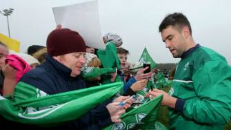 Irish Rugby TV: Ireland Open Training Session In Mullingar