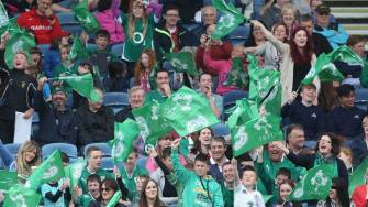 Irish Rugby TV: Ireland Open Training Session At The RDS