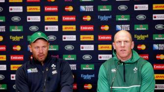 Irish Rugby TV: Ireland Captain’s Run Press Conference