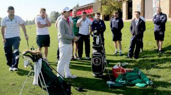 Irish Rugby TV: Golf Lesson With Rory McIlroy