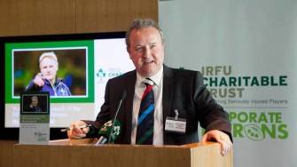 Irish Rugby TV: David O’Reilly On IRFU Charitable Trust’s Corporate Patron Scheme