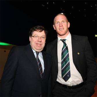 Taoiseach Brian Cowen On Irish Rugby TV