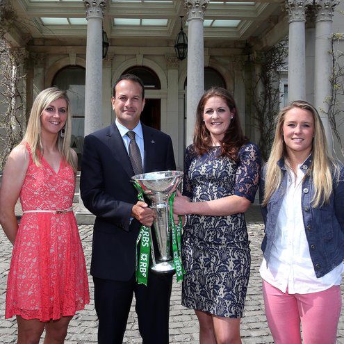 Irish Rugby TV: Farmleigh Reception For Grand Slam Winners