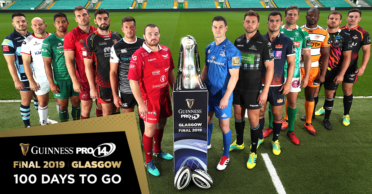 100 days to the GUINNESS PRO14 final 100 days to the GUINNESS PRO14 final