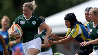 Six-Try Success Sends Ireland Women Through