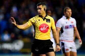 IRFU referee Frank Murphy is one of a number of IRFU referees in European action this weekend