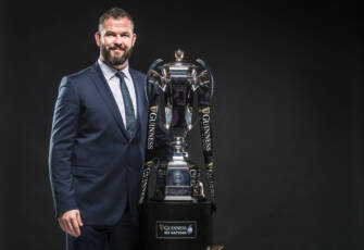 2020 Guinness Six Nations Championship Launch, Tobacco Dock, London, England 22/1/2020 Ireland head coach Andy Farrell Mandatory Credit ©INPHO/Dan Sheridan
