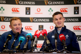 Richie Murphy and Jonathan Sexton 6/2/2020