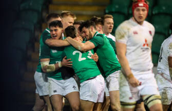 Ireland Under-20s Enjoy Triple Crown Success In Northampton