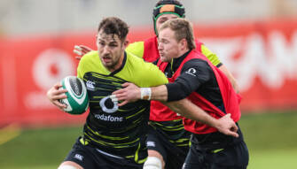 Ireland Squad Continue Preparations For Wales