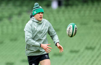 Ireland Captain’s Run At Aviva Stadium