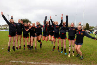 Enniskillen Royal celebrate winning 6/4/2022