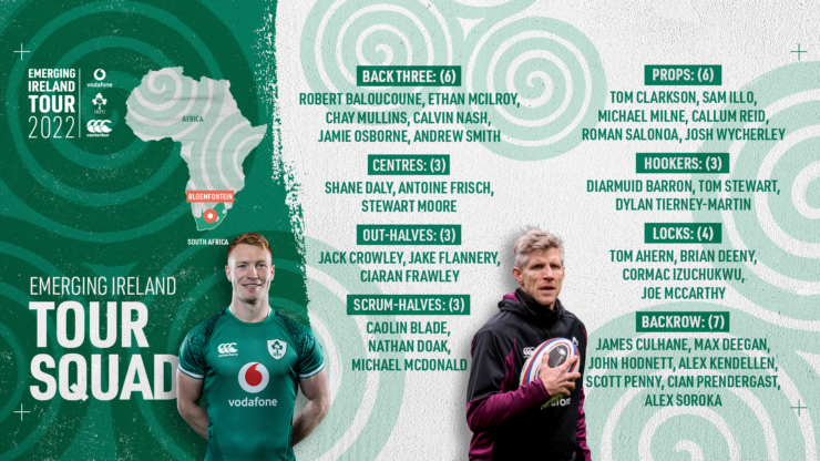 The Emerging Ireland Squad
