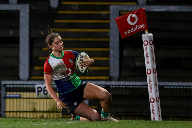 Ella Roberts scores her teams sixth try 4/2/2023 Ella Roberts scores her teams sixth try 4/2/2023