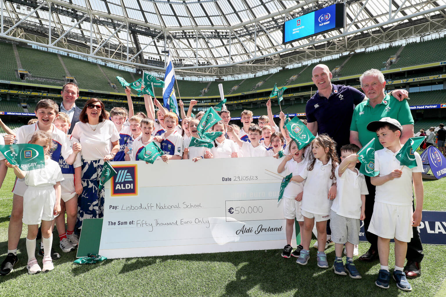 Irish Rugby | ALDI Reveals Winners Of €100,000 ALDI Play Rugby Sticker
