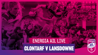 #EnergiaAIL Live: Clontarf v Lansdowne