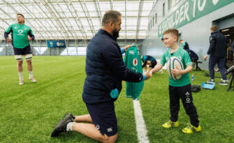 Andy Farrell meets Stevie Mulrooney 16/2/2024