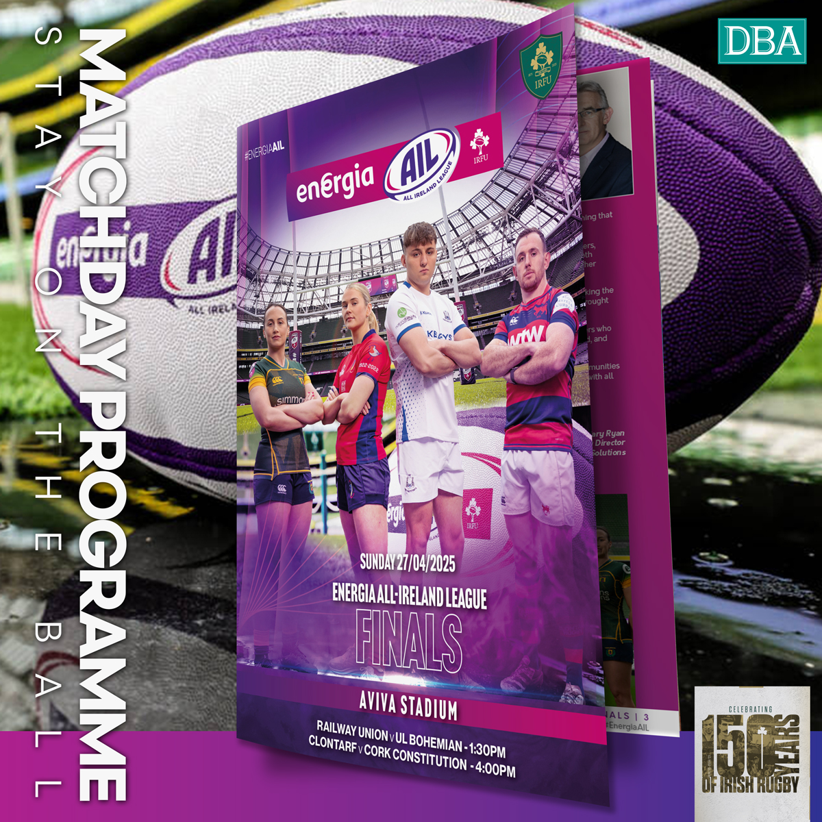 Irish Rugby | Coming To The Energia AIL Finals Day? – All You Need To Know