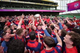 Clontarf Celebrate Energia AIL Final Win