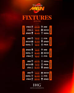 Irish Rugby | Guinness Men’s Six Nations Fixtures Confirmed For 2026