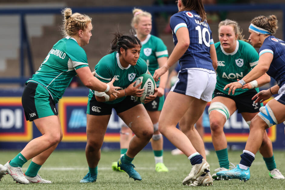 Clíodhna Moloney-MacDonald and Ivana Kiripati come up against Rachel Malcolm 2/8/2025