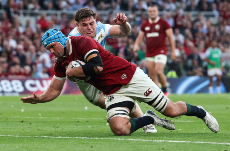 Aki And Beirne Contribute Tries But Lions Lose Out To Argentina