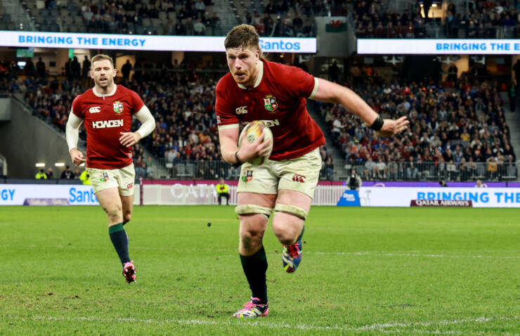 Ireland Trio Mark Lions Debuts With Tries In Runaway Victory