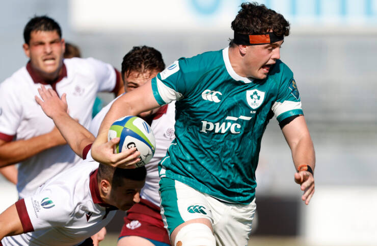 Ireland U-20 Men Score Five Tries In Opening World Championship Win
