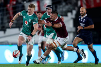 Tommy O’Brien chased by Luka Ivanishvili 5/7/2025