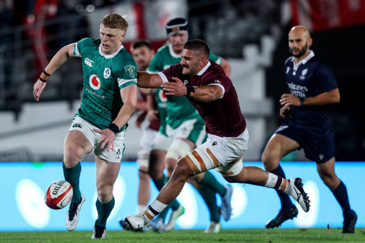 Tommy O’Brien chased by Luka Ivanishvili 5/7/2025