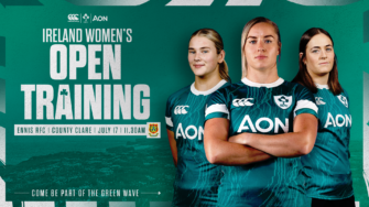 Get Free Tickets To See Ireland Women’s Open Session In Ennis