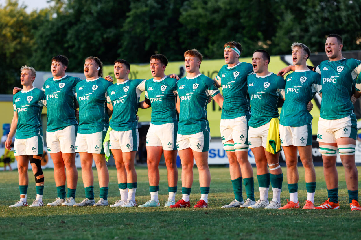 Ireland Men’s U20s Team Named For Scotland Match