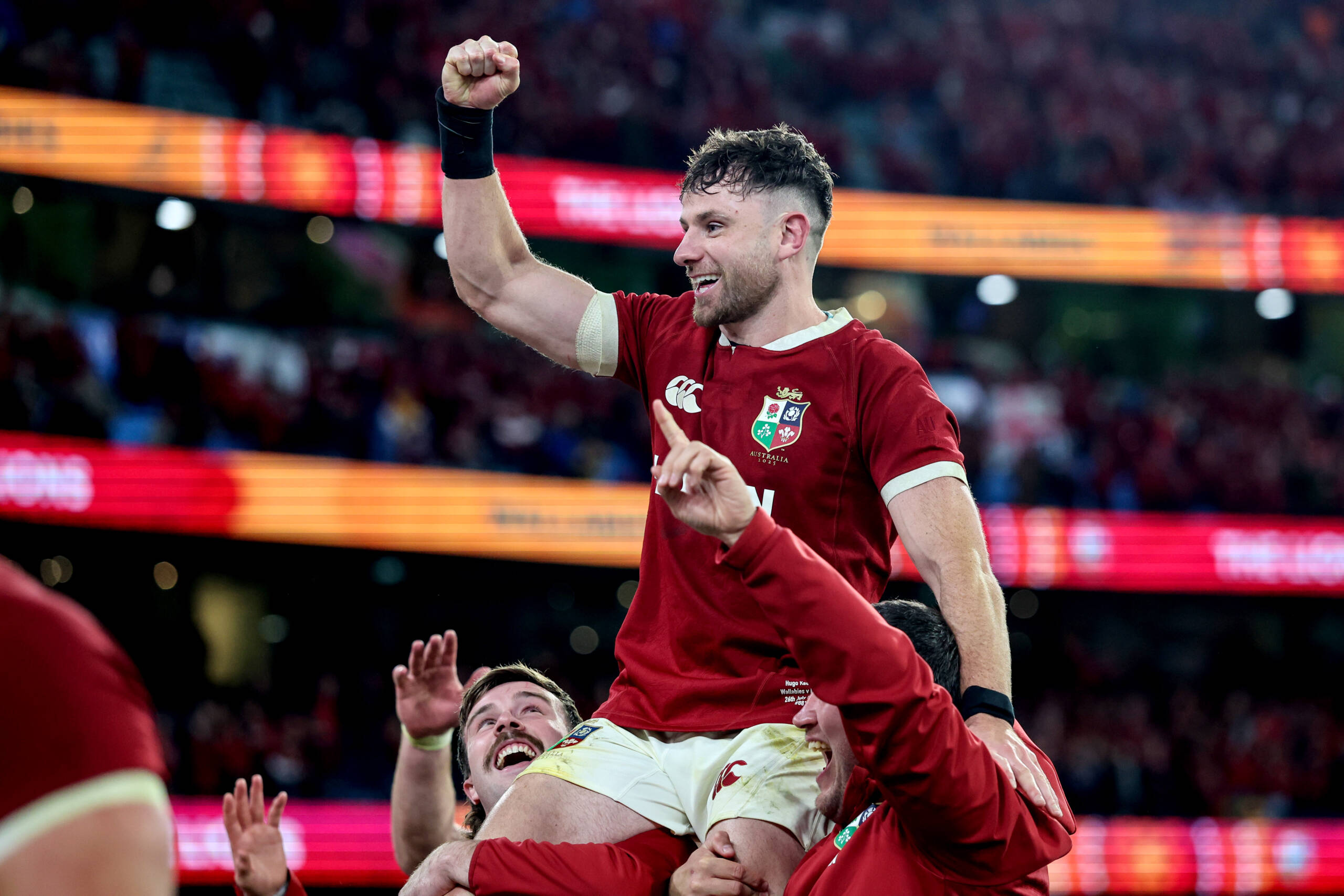 Keenan Clinches Series Win For Lions With Dramatic Late Try