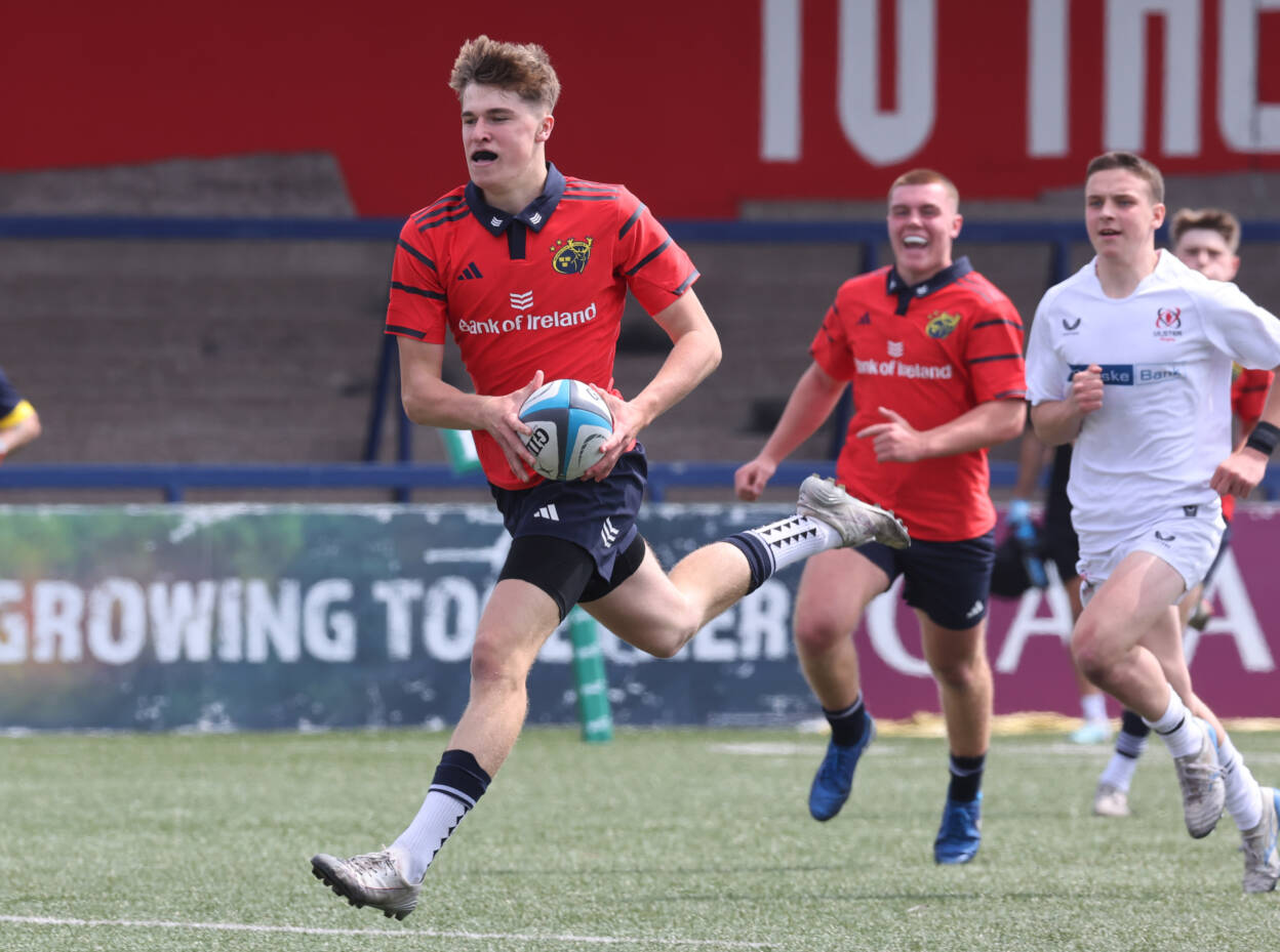 Munster And Ulster Serve Up Pulsating U-18 Schools Interpros Opener