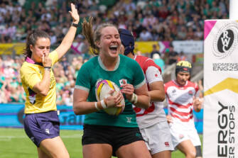 Fiona Tuite scores her sides fourth try of the match 24/8/2025 Fiona Tuite scores her sides fourth try of the match 24/8/2025