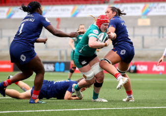 Women’s Rugby World Cup: France v Ireland Women’s Rugby World Cup: France v Ireland