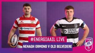 #EnergiaAIL Live: Nenagh Ormond v Old Belvedere
