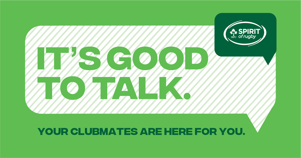 IRFU Acknowledges the Importance of Wellbeing on World Mental Health Day