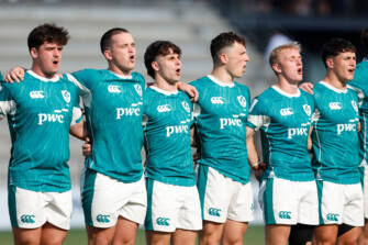 Ireland stand for the national anthem 14/7/2025