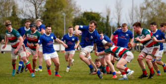 Energia All-Ireland League Qualifier Final, Cill Dara RFC, Co. Kildare 12/4/2025 Bective Rangers vs Thomond Thomond’s Shane Kelly Mandatory Credit ©INPHO/Ray Commins