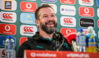 There’s Always A Plan But Plans Always Change – Andy Farrell On Team Selection