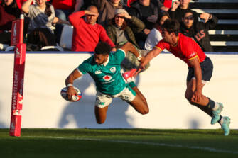 Robert Baloucoune scores a try 8/11/2025