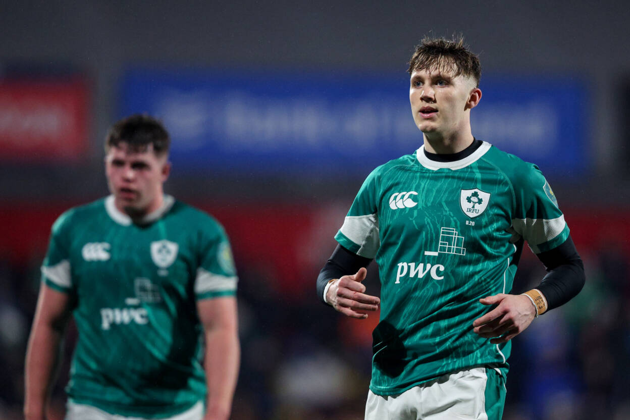 Ireland U-20 Men’s Team Named To Face South Africa In Cork