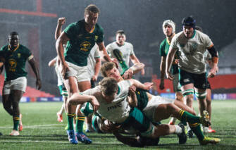 Diarmaid O'Connell scores his sides second try 14/11/2025