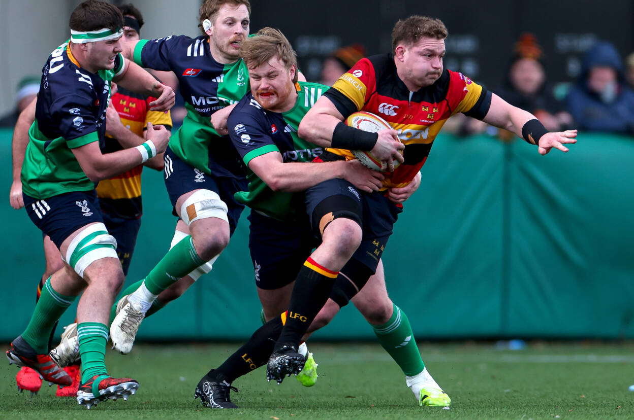 Declan Horrox tackles Harry Van Eeden 29/11/2025