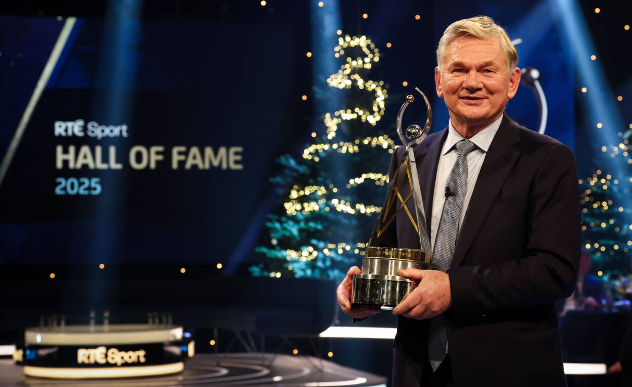 Fitzgerald Receives RTÉ Sport Hall Of Fame Honour