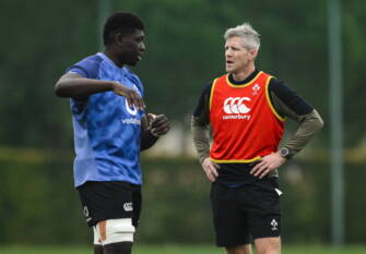 Ireland Rugby Squad Training and Media Conference