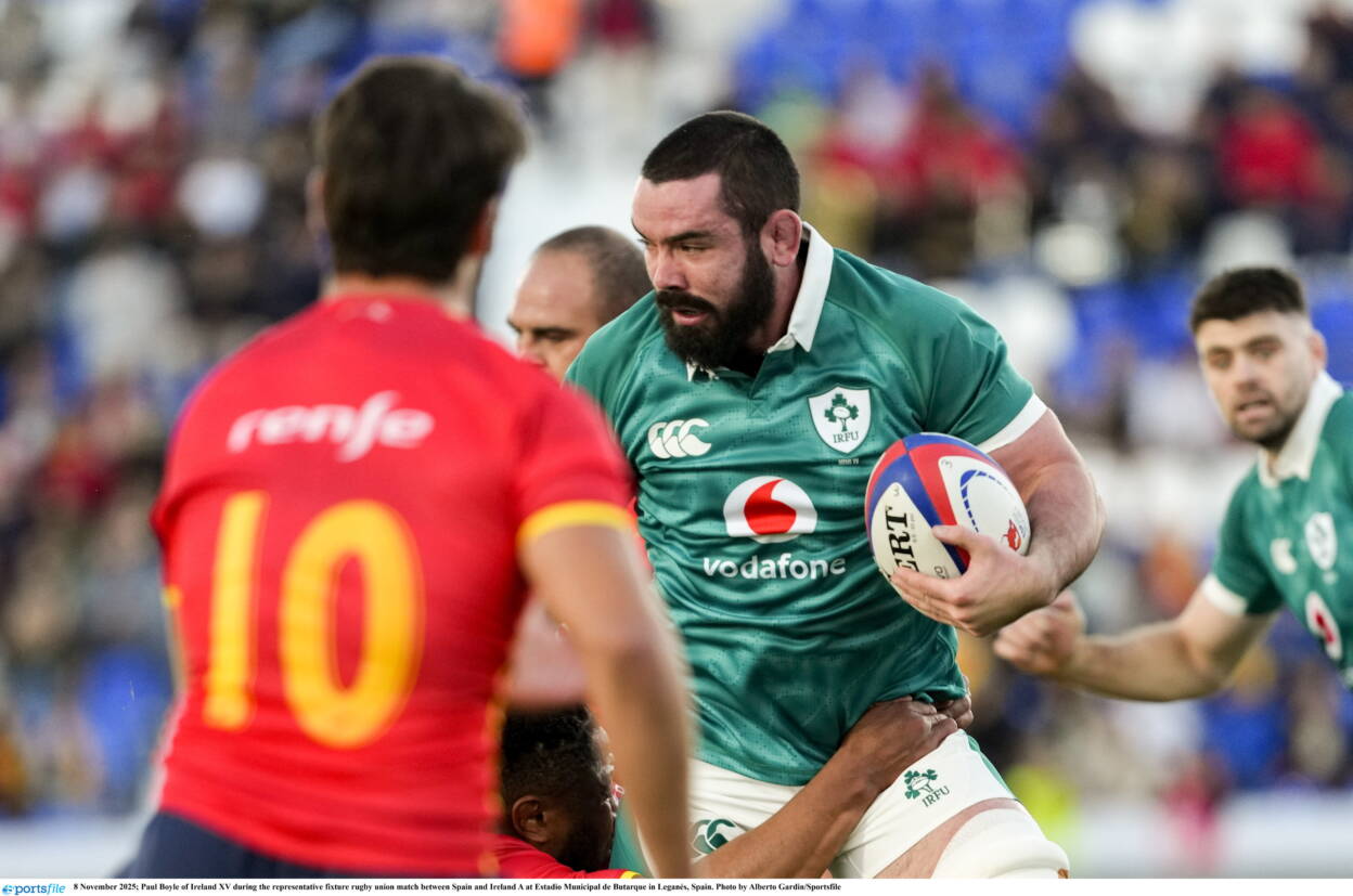 Ireland XV Squad Assemble Ahead Of Friday Night Lights At Thomond