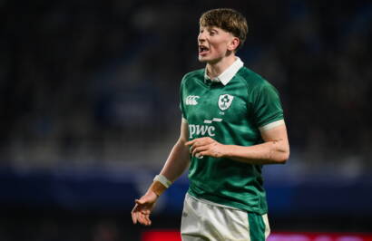 Ireland U20s Team Named To Face Italy In Cork